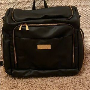 Greyfox Inkwell Black Diaperbag